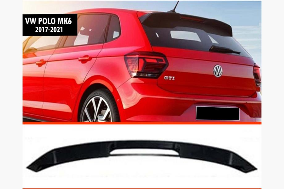 Volkswagen Polo 2017- Spoiler DPT V-3 (2017-2021, HB, Gloss Black) Image