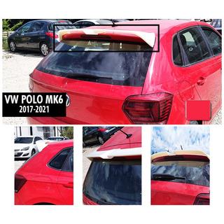 Rear Spoiler DPT V-4 (2017-2021, HB, Gloss Black) Volkswagen Polo 2017- photo 1