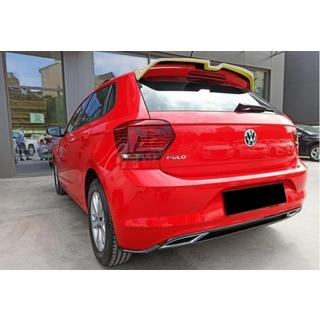 Rear Spoiler DPT V-4 (2017-2021, HB, Gloss Black) Volkswagen Polo 2017- photo 3