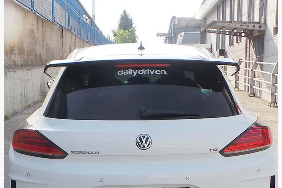 Volkswagen Scirocco 2008-2017 Spoiler DPT V-1 (2014-2017, Gloss Black) Image