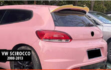 Volkswagen Scirocco 2008-2017 Rear Spoiler DPT V-5 (2008-2013, Gloss Black) photo 1