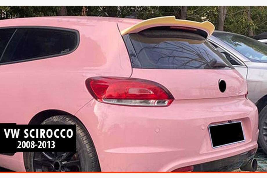 Volkswagen Scirocco 2008-2017 Rear Spoiler DPT V-5 (2008-2013, Gloss Black) Image
