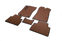 Kia Soul III 2019- EVA Rubber Floor Mats for Electro (Brown) photo 2