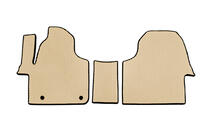 Mercedes Sprinter W907/W910 2018- EVA Floor Mats (Beige) photo 1