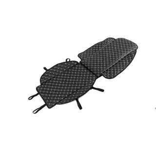 Car Seat Cover Pad (1 pc, Black with Grey Stitching) photo 3