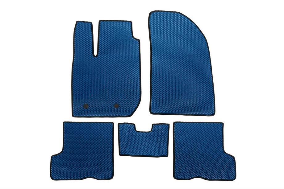 Renault Duster 2018-2024 EVA Floor Mats (Blue) Image