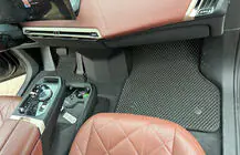 BMW iX (I20) 2022- EVA Floor Mats V-1 (Black) photo 4