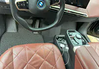 BMW iX (I20) 2022- EVA Floor Mats V-1 (Black) photo 3