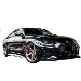 Front Lip DPT V-2 (for G22/G23, Gloss Black) BMW 4 Series G22/23/26 2020- photo 4
