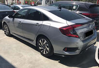 Honda Civic Sedan X 2016-2021 Rear Flap Extensions DPT (Gloss Black) photo 2