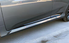 Honda Civic Sedan X 2016-2021 Door Moldings DPT (Black Gloss) photo 1