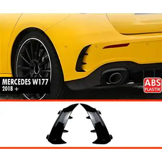 Rear Spoiler Extensions DPT (Gloss Black)