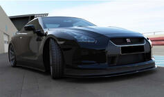 Nissan GT-R 2008-2025 Front Lip Spoiler DPT (Gloss Black) photo 2