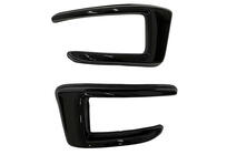 Seat Leon 2013-2020 Rear bumper extensions DPT (2017-2020, 2pcs, gloss black) photo 4