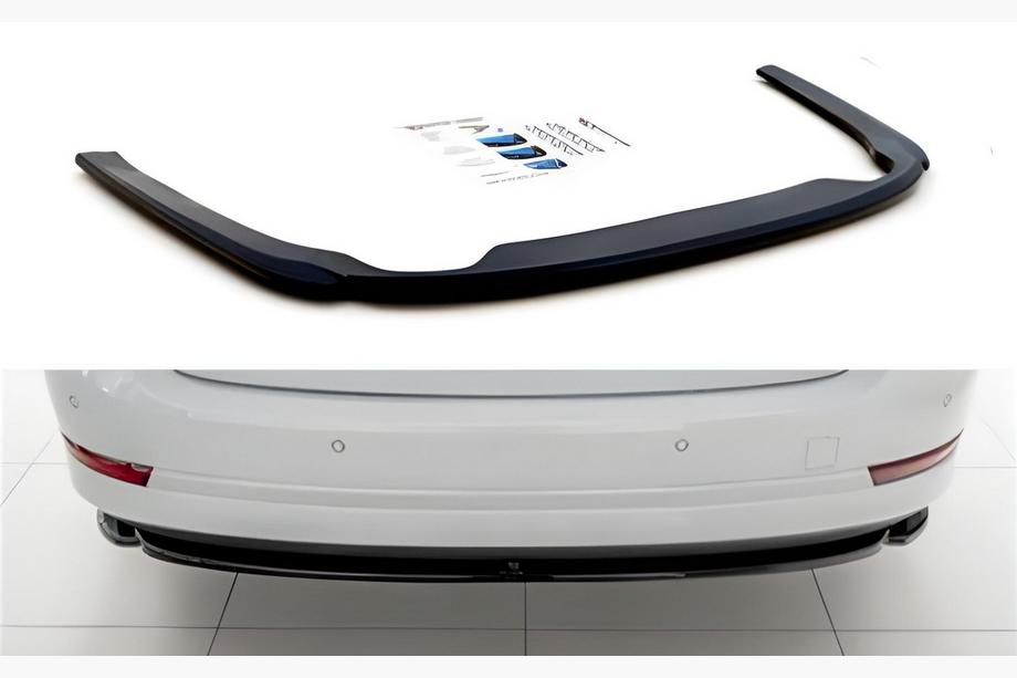 Skoda Octavia IV A8 2020- Rear Lip Spoiler DPT (Gloss Black) Photo 1