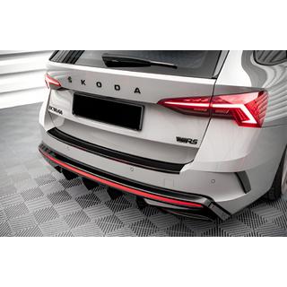 Rear Diffuser DPT (Gloss Black) Skoda Octavia IV A8 2020- photo 1