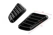Universal Hood Covers DPT (2 pcs, Gloss Black) photo 4