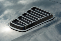 Universal Hood Covers DPT (2 pcs, Gloss Black) photo 3