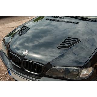 Universal Hood Covers DPT (2 pcs, Gloss Black) photo 1