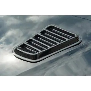 Universal Hood Covers DPT (2 pcs, Gloss Black) photo 3