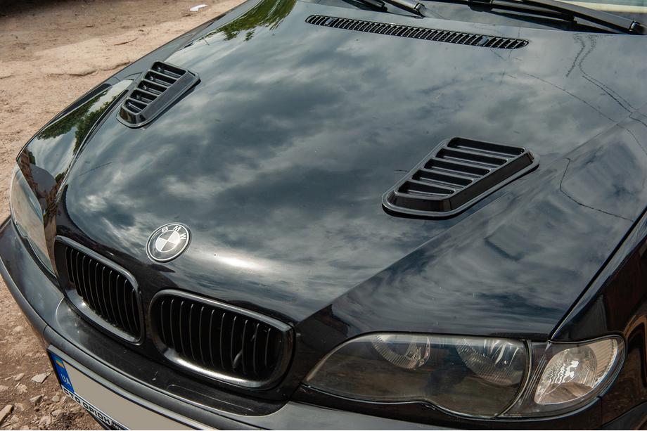 Universal Hood Covers DPT (2 pcs, Gloss Black) Image