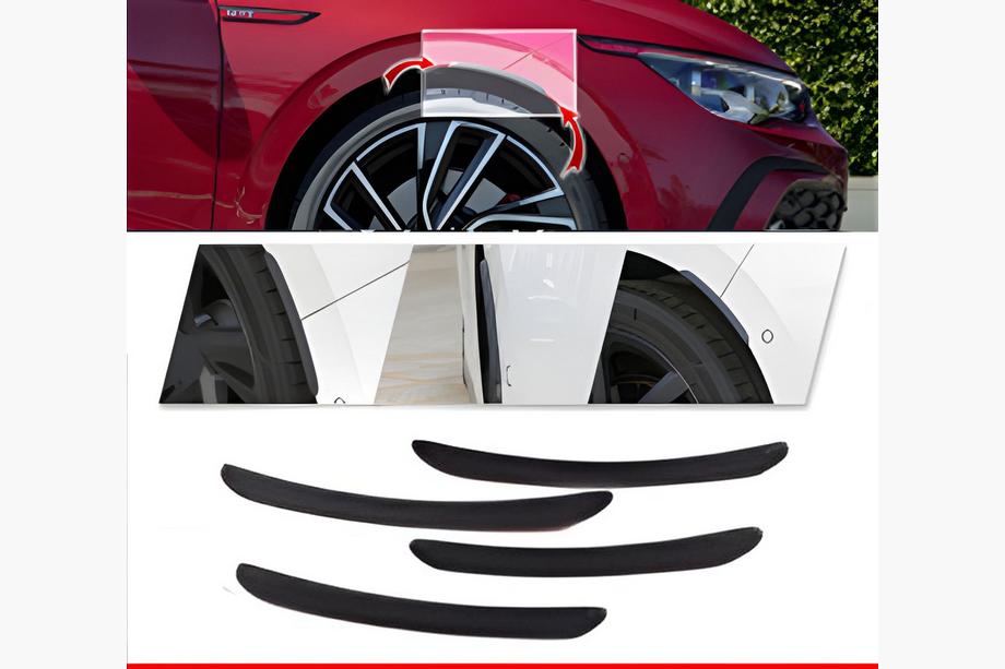Universal Fender Flares DPT (4 pcs, black) Photo 2