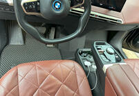 BMW iX (I20) 2022- EVA Floor Mats V-2 (Black) photo 3