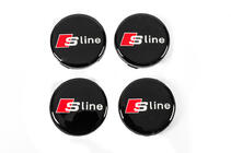 Audi Wheel center caps 59/56mm ad5956s (4 pcs) photo 1