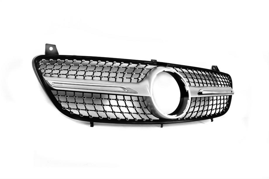 Mercedes Vito W639 2004-2014 Front Grille Diamond Silver (2004-2010) Photo 5