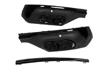 Audi Q5 2017-2025 Rear Diffuser (2020-2024, with Black Tips) photo 7