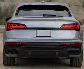 Audi Q5 2017-2025 Rear Diffuser (2020-2024, with Black Tips) photo 3