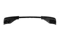 Audi Q5 2017-2025 Rear Diffuser (2020-2024, with Black Tips) photo 1