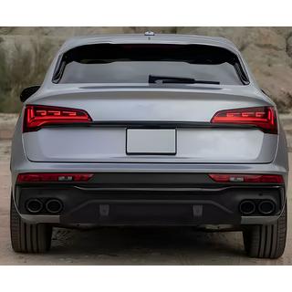 Rear Diffuser (2020-2024, with Black Tips) Audi Q5 2017-2025 photo 3