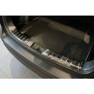 Rear bumper sill protector Omsa Line (matte, stainless steel)