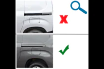 Citroen Berlingo/Multispace 2018- Stainless Steel Sliding Door Mouldings (2 pcs) photo 7