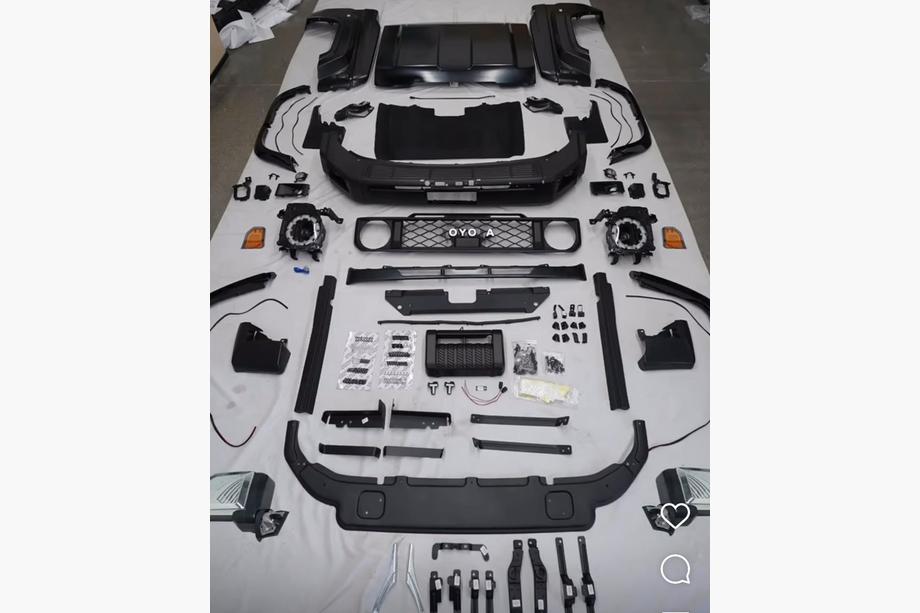 Toyota Land Cruiser 70 1984- 2024 Facelift Kit Photo 64