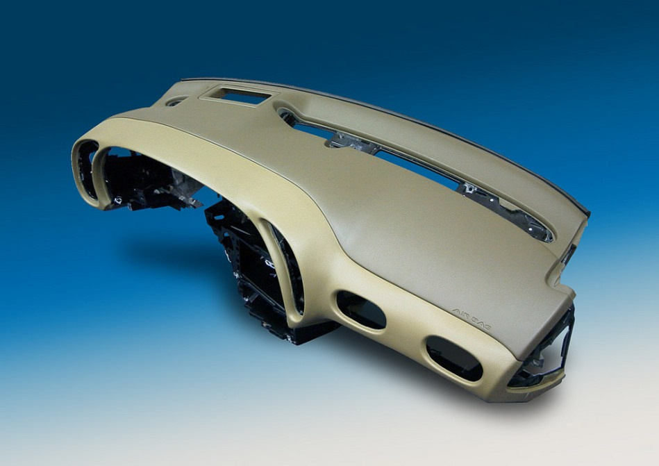 What is ABS plastic used for in cars?