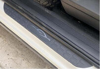 Mitsubishi Outlander 2012-2021 Door Sill Protectors DPT (2015-2021) (ABS) (4pcs) (matte black) photo 3