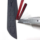 Mitsubishi Outlander 2012-2021 Door Sill Protectors DPT (2015-2021) (ABS) (4pcs) (matte black) photo 10