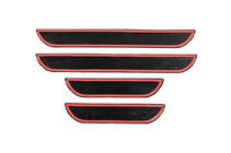 Mitsubishi Outlander 2012-2021 Door Sill Protectors DPT (2015-2021) (ABS) (4pcs) (matte black) photo 7
