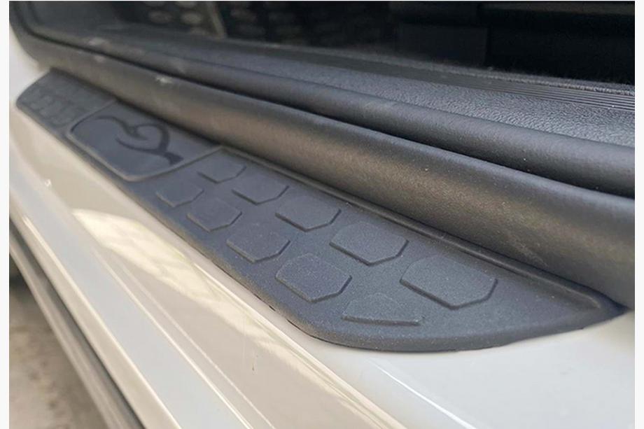 Mitsubishi Outlander 2012-2021 Door Sill Protectors DPT (2015-2021) (ABS) (4pcs) (matte black) Image