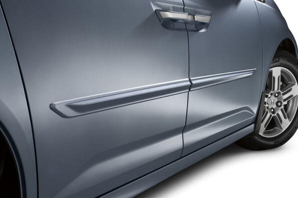 What are moldings on a car?