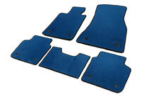 BMW 7 Series G11/G12 2015-2022 EVA Floor Mats (for G12, Blue) photo 5