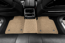 BMW 7 Series G11/G12 2015-2022 EVA Floor Mats (for G12, Beige) photo 3