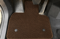 BMW iX (I20) 2022- EVA Floor Mats V-1 (Brown) photo 1