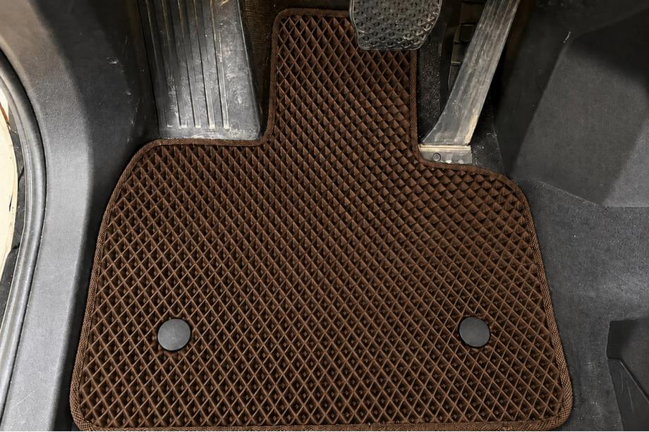 BMW iX (I20) 2022- EVA Floor Mats V-1 (Brown) Image