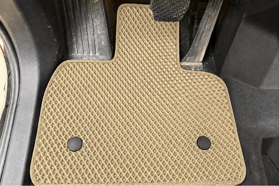 BMW iX (I20) 2022- EVA Floor Mats V-1 (Beige) Image