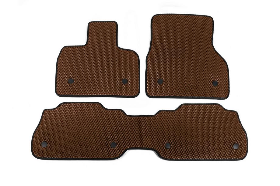 BMW iX (I20) 2022- EVA Floor Mats V-2 (Brown) Image