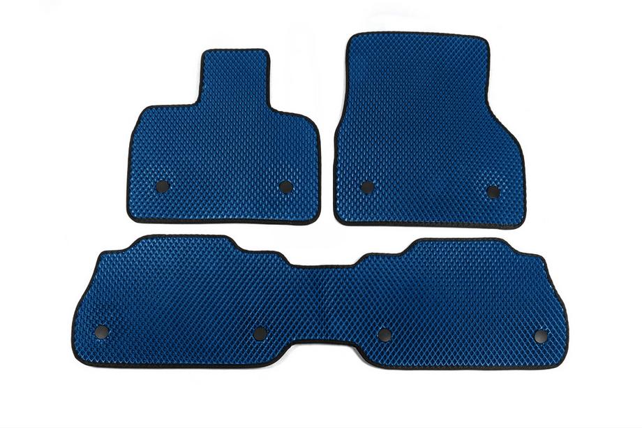 BMW iX (I20) 2022- EVA Floor Mats V-2 (Blue) Image