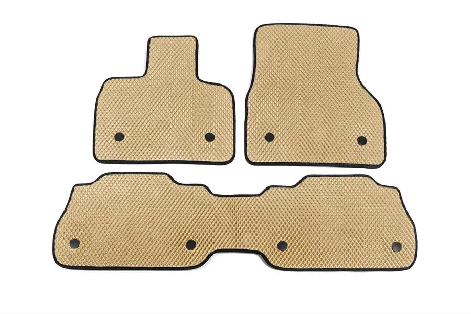 BMW iX (I20) 2022- EVA Floor Mats V-2 (Beige) Image